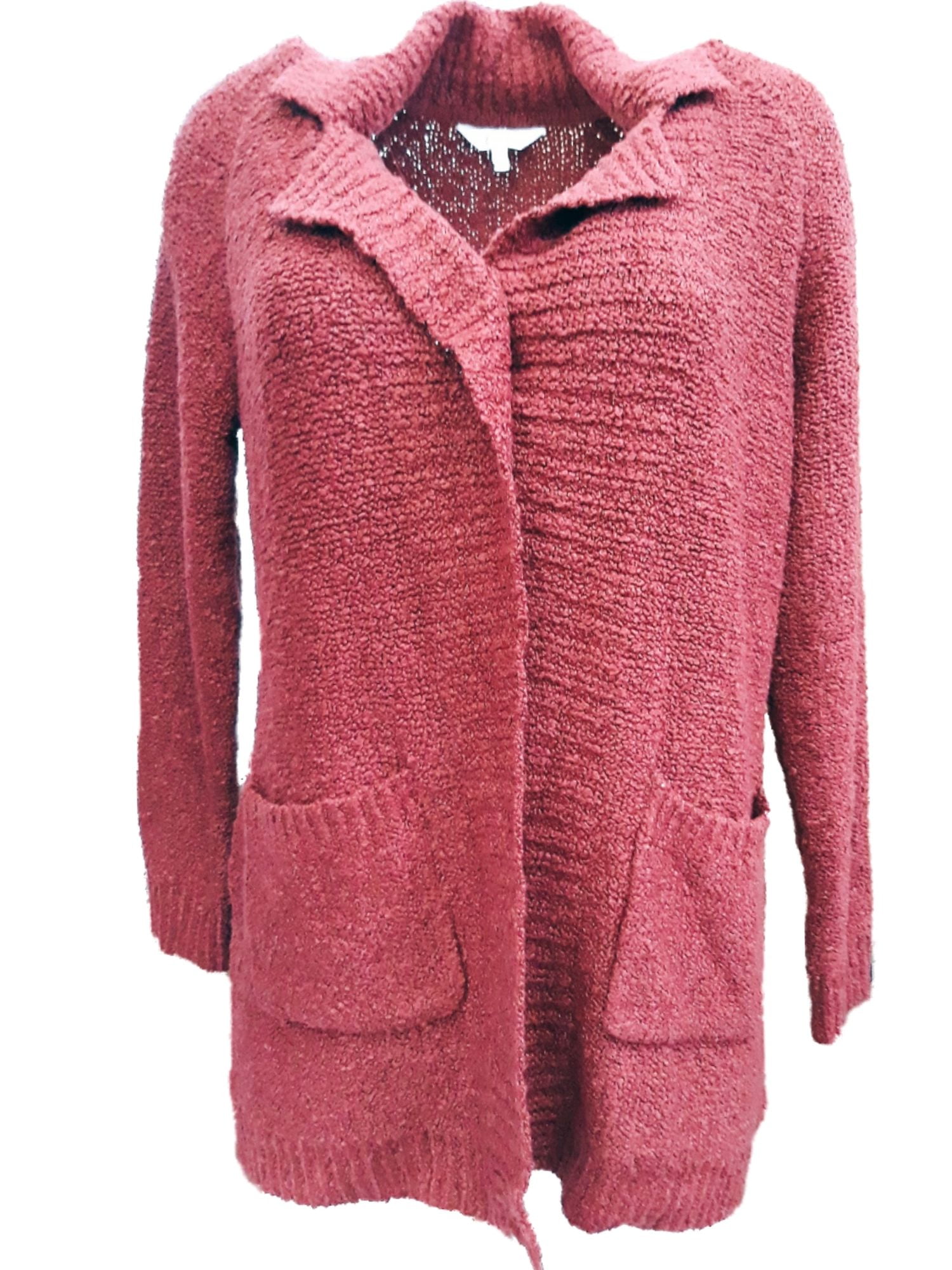 red cable knit cardigan womens