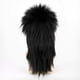 thumbnail image 3 of Peluca punk rock de los 80 para hombre y mujer, cosplay, color negro con puntas, 3 of 3
