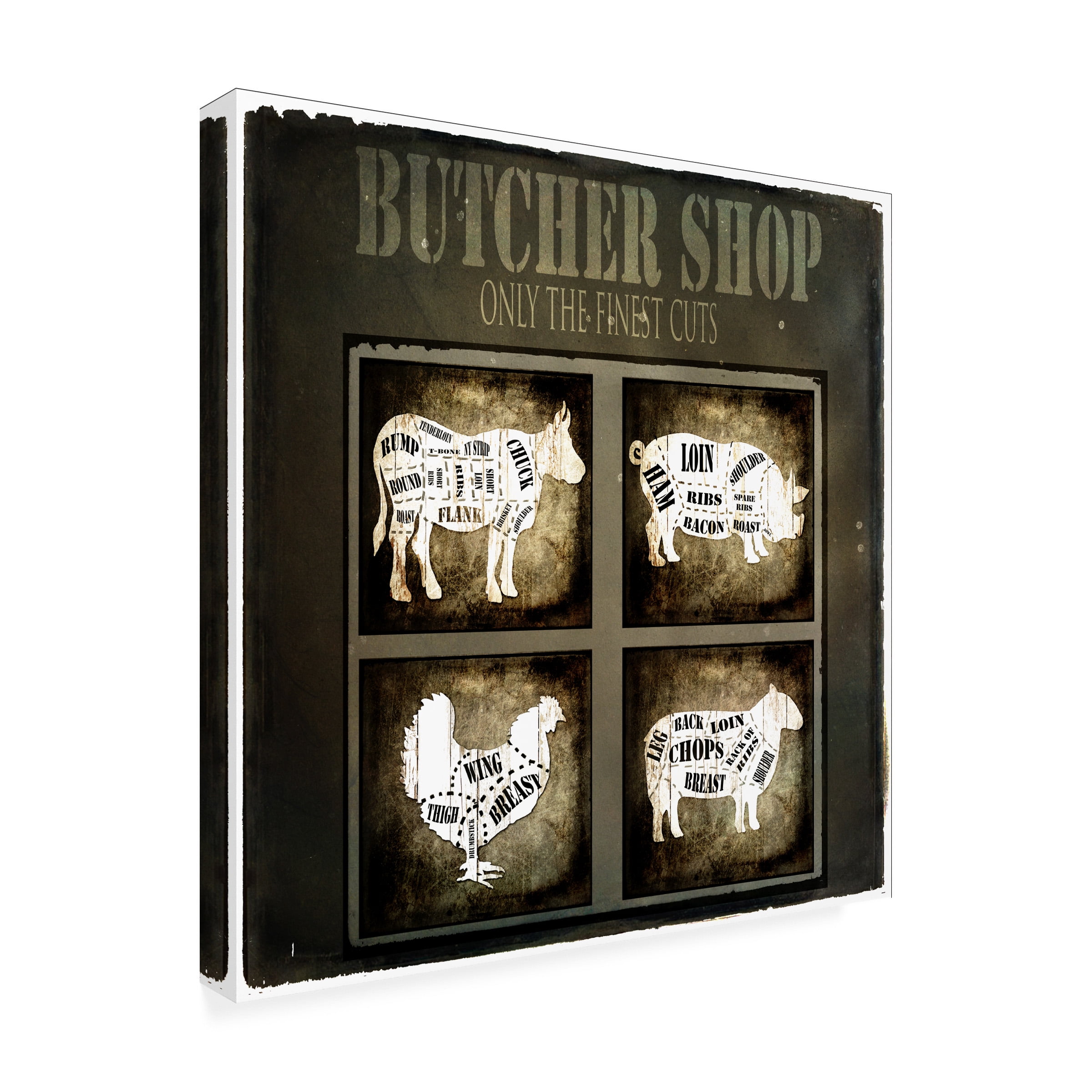 LightBoxJournal 'Butcher Shop V' Canvas Art