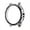 Léopard Blanc, variante sur ALMNVO Verre Trempé avec Étui PC Protecteur d'Écran pour Samsung Galaxy Watch 4 44mm 40mm pour Accessoires Galaxy watch4 Pare-Chocs Anti-Chute Tout Autour