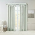 thumbnail image 6 of MAYEERTY 50x120" Twist Tab Lined Window Curtain Panel - Dusty Aqua, 6 of 6