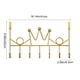 thumbnail image 2 of Soporte de gancho para puerta sin taladro, ganchos para detrás de la puerta, ganchos para puertas sin agujeros, estantes para ganchos, organizador de puertas para dormitorios y cocinas, ganchos para c, 2 of 6