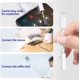 thumbnail image 4 of 【2 paquetes】Adaptador Jack de 3,5 mm certificado Lightning + MFi para iPhone Cable de audio AUX Divisor Compatible con iPhone 13/12/11/XS/XS Max/XR/Adecuado para todos los sistemas iOS brillar Electrónica, 4 of 5