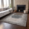 thumbnail image 6 of Addison Rugs Mayfield Washable Transitional Geometric Fudge Rectangle Rug, 10' x 14', 6 of 6