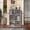 Taupe Grey, variant on Join Stackable 6-Cube Wood Light Pink Playroom Bookcase
