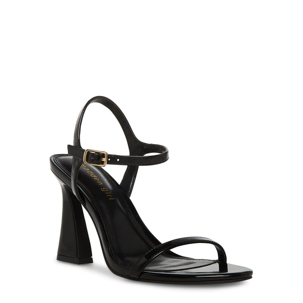 Madden Girl Women's Charlotte Kitten Heel Sandals - Strappy Heeled Sandal For Casual Or Dressy Outfits