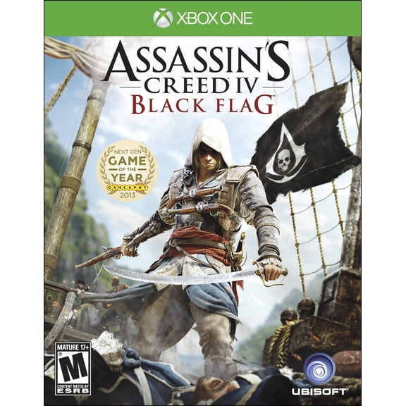 Assassin's Creed IV: Black Flag, Ubisoft, Xbox One, [Physical], 53811