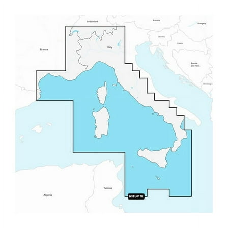 Garmin 010C123820 Mediterranean Sea Cen. & West Garm