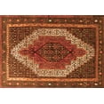 thumbnail image 1 of Ahgly Company Indoor Rectangle Persian Orange Traditional Area Rugs, 2' x 5', 1 of 1