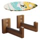 thumbnail image 1 of Soportes de Pared para Tablas de Surf CAMATET, Juego de 2 Colgadores de Madera, 1 of 7