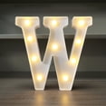 thumbnail image 3 of ICQOVD LED Letter Lamp Alphabet Lighting for Birthday Party Wedding ABS Plastic Customizable Decorations, 3 of 6