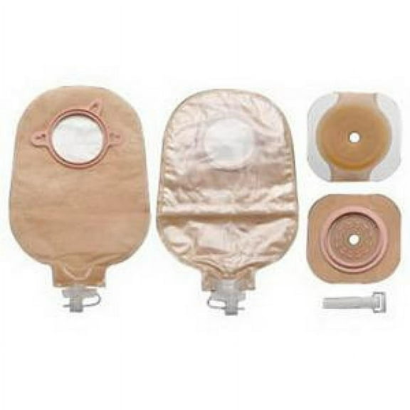 Hollister New Image Urostomy Kit - 1.75 Inch Stoma, Red Code, 2.25 Inch Flange, 9 Inch Length, Drainable, Sterile, 5 Count