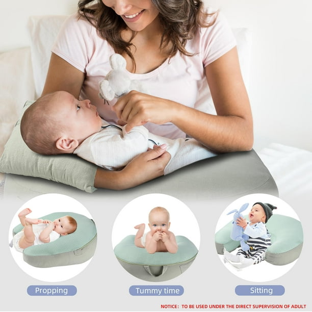 Oreiller d'allaitement pour bébé, en coton, en forme de U, coussin pour la  taille