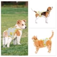 thumbnail image 5 of Unique Bargains Dog Diapers for Female Dogs Washable Reusable Panties Yellow White S, 5 of 7
