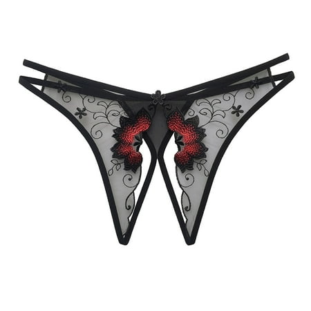 

Aayomet Women S Panties Seamless Thongs for Women No Show Thong Underwear Women Black One Size
