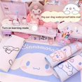 thumbnail image 2 of Alfombrilla de ratón de Anime japonés para dormitorio, tapete de mesa de oficina, teclado de ordenador grande, Kawaii, perro blanco LIUWENJING unisex, 2 of 2