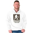 thumbnail image 5 of Warning Hike Your Own Risk Bigfoot Hoodie Sweatshirt Women Men Brisco Brands X, 5 of 6