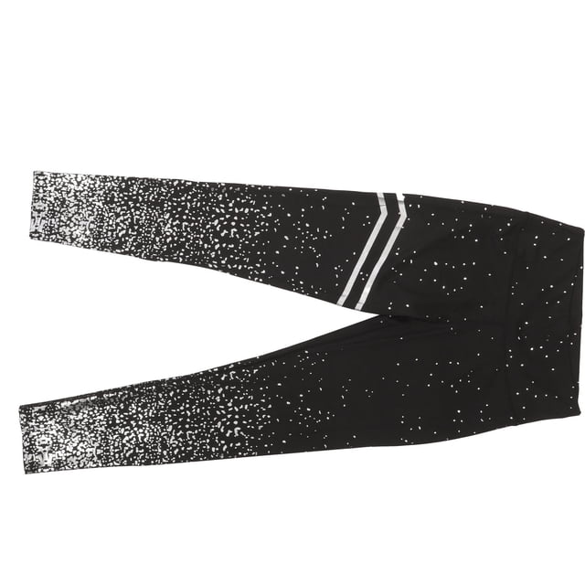 unbranded Leggings De Poliéster Negros Para Mujer Con Control De Abdomen Y Ajuste Cómodo