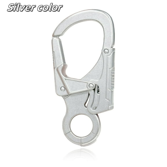 Ahiller Punk Gothic Keychain - Outdoor Camping, Hiking Accessories, Key Rings. Double carabiner anti-lost design.