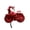 Red, variant on CEORPER PU Motorbike Key Chain Pendant Holder Strong And Stylish For Daily Use