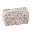 thumbnail image 1 of Floral Print Travel Toiletry Portable Makeup Organizer Pouch for Storage, 1 of 2