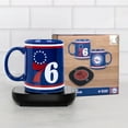 thumbnail image 5 of Uncanny Brands NBA Philadelphia 76ers Logo 12oz Mug Warmer Set, 5 of 5