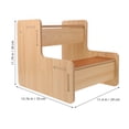 thumbnail image 2 of FONWILYO Multicolor Pet Steps for Bed Nonmetal Nonslip Dog Ramp for Small and Senior Pets, 2 of 6