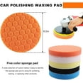thumbnail image 2 of 5 PCS 7 Inch Polishing Pads, 7" Backing Plate Compound Buffing Sponge Pads Kit, Auto Cutting Foam Polisher Pad for Car Buffer Polisher Compounding Polishing and Waxing,7”, 2 of 6