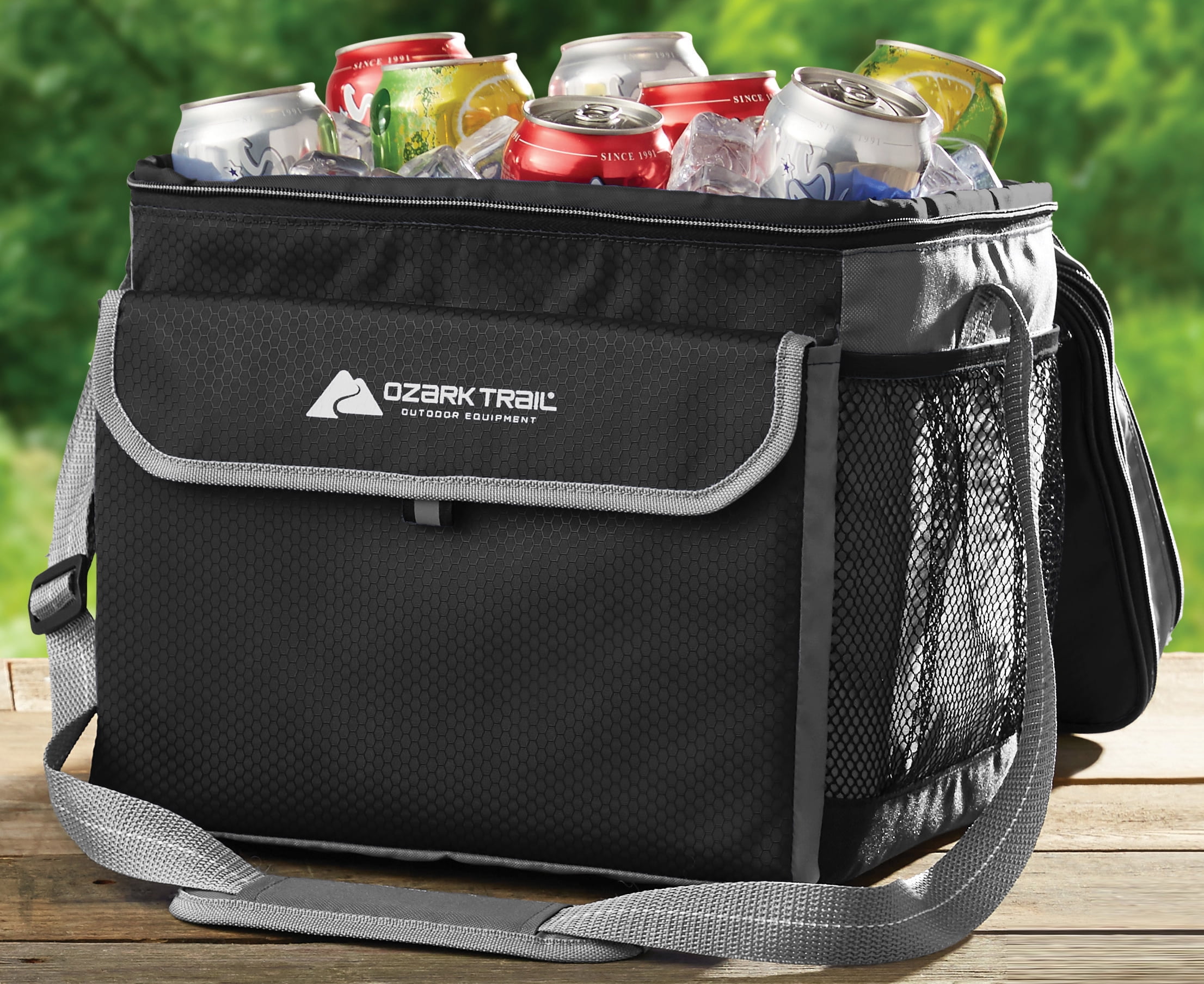 Ozark Trail 12-Can Soft-Sided Cooler, Blue