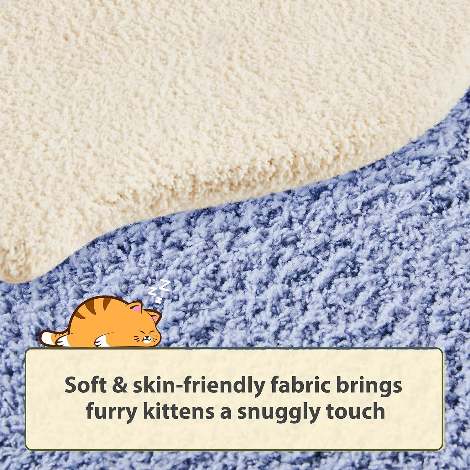 LEHOME Cat Scratching Posts with Cat Bed, 35in Cat Scratcher with 2 Scratching Posts for Indoor Cats, Sisal Scratch Posts with Replaceable Ball for Kittens Adults Cats