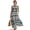 Aztec Blue Geometric, variant on Women's Summer Tank Dress Sleeveless Maxi Dress Faux Linen Casual Dresses with Pockets Aztec Red Geometric Print Loose Fit Beach Dresses Vacation Outfit, 4XL