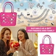 thumbnail image 3 of 20 PCS Charms for Bogg Bag,Pearls,Butterfly Flowers and Chain for Bogg Bag Girl Women Accessories Charms, 3 of 7