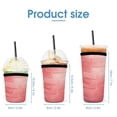 thumbnail image 2 of Set of 3 Packs Reusable Hot And Iced Coffee Cup Sleeve Neoprene Tumbler Sleeve Red Brick Wall Grass(16,24,32oz), 2 of 8
