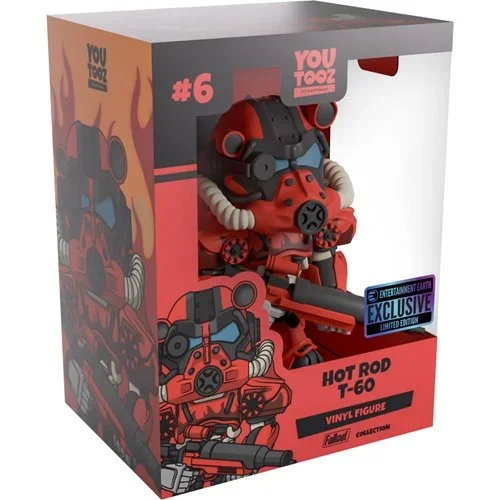 Youtooz Fallout Collection T-60 Power Armor Hot Rod Variant #6 - Entertainment Earth Exclusive