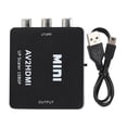 thumbnail image 2 of USB Video Converter, AV To  Converter, High Definition Mini 1080P For DVD VCD Game Console Set-top Box Black, 2 of 8