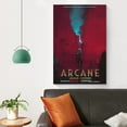 thumbnail image 4 of Anime TV Jinx&Vi Posters Posters Art Print Wall Photo Paint Poster Hanging Picture Family Bedroom Decor Gift 12x18inch(30x45cm), 4 of 6