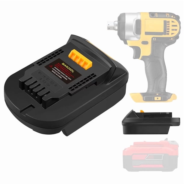 Adaptador para Craftsman V20 Nuevo 20V para DeWalt 20V, para Craftsman Nueva Batería de Litio de 20V para Herramientas Eléctricas de DeWalt 20V MAX XR