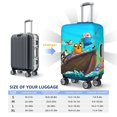 thumbnail image 6 of Adventure Time Jake The Dog Luggage Cover Washable Suitcase Cover Protector Fits 18-32 Inch Suitcase Travel Accessories, 6 of 8