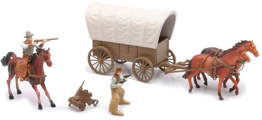 little tikes covered wagon