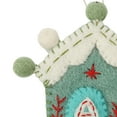 thumbnail image 6 of Christmas Felt Ornament Felt Hanging Charms Christmas Tree Ornament Vintage House Gloves Pendant DIY Ornament Cute Hanging Ornaments for Christmas Tree Decorations, 6 of 7