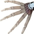 thumbnail image 3 of Xihbxyly Pulsera de Calavera de Halloween, Diseño Articulado Flexible, Manos de Garra Realistas y Espeluznantes, Perfecta para Cosplay, Casa Embrujada, Carnaval, Reutilizable, Juego de 2 Piezas, 3 of 4