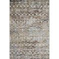 thumbnail image 2 of Addison Rugs Mayfield Premium Machine Washable Transitional Geometric Brown Rectangle Rug, 8' X 10' Machine Washable Transitional Geometric Brown Oversized Sherpa Throw Blanket, 2 of 7