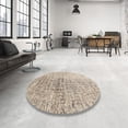 thumbnail image 3 of Ahgly Company Indoor Rectangle Contemporary Brown Abstract Area Rugs, 7' x 9', 3 of 6