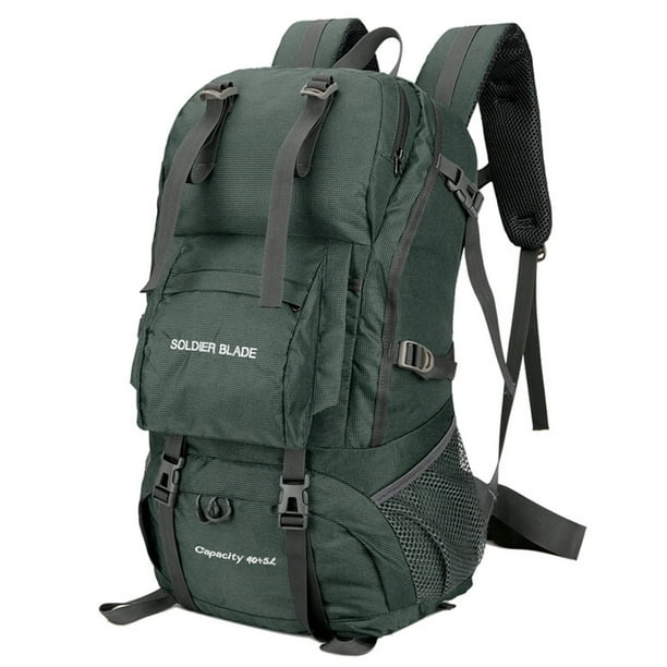 Mochila de viaje impermeable SOLDIER BLADE 45L Camping Senderismo gran capacidad Paquete de Montañismo