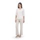 thumbnail image 3 of Blusa Manga Larga 100% Lino Color Blanco Mediana Abito Jiguani, 3 of 4
