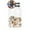 Silver, variant on WNFJR Digital Coin Bank, Piggy Bank, Big Piggy Bank Digital Counting Coin Bank for Kids Adults Boys Girls as Present on Christmas, Birthday, New Year's Day