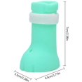 thumbnail image 1 of 4pcs Chaussures Anti-Rayures pour Chat Bottes Bottes Protecteur D'ongle pour Animaux De Compagnie Gants De Protection pour Chat Patte Protecteur Chaussures De Toilettage pour Vert 4.5*7cm LingWen 8390605781568, 1 of 1