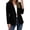 Black blazer women, variant on Womens Long Sleeve Blazer Business Casual Open Front Work Office Suit Jackets Ladies One Button Blazers with Pockets White,L