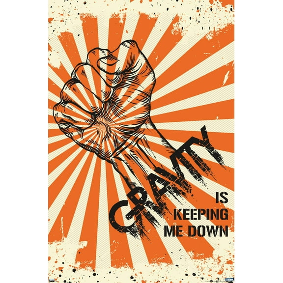 Lunch Hour Productions - Gravity Keeping Me Down Wall Poster, 22.375" x 34"