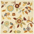 thumbnail image 6 of SAFAVIEH Blossom Marielle Floral Wool Area Rug, Beige/Multi, 6' x 6' Round, 6 of 10